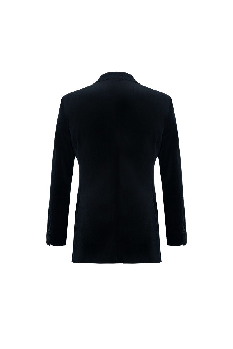 Black Velvet Biella Tailored Dinner Jacket