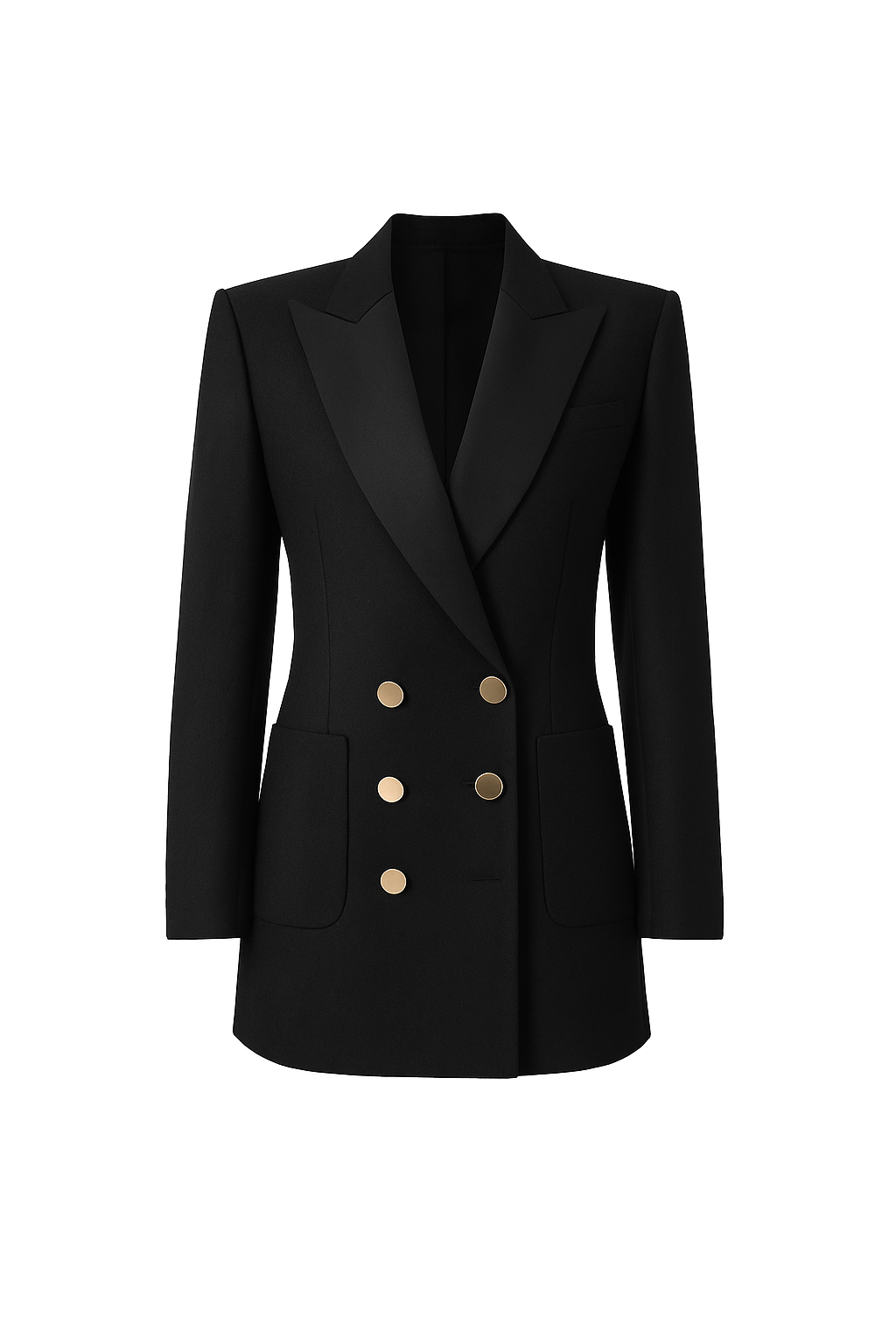 Black Tailored Fit Toscana Nova Blazer